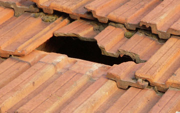 roof repair Springfields, Staffordshire